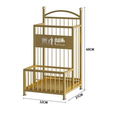 대용량 우산꽂이 진열대 판매대 편의점 가판대 매장용 우산 정리 랙 우산함 수납함, 1. YSJ-27 나노골드 32cm 12개 12개, 1개