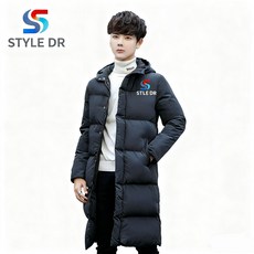 스타일닥터 후드 도톰 남여공용 패딩 따뜻하게 겨울 롱패딩 솜옷