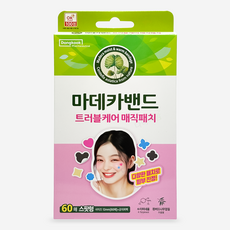 동국제약 마데카밴드 트러블케어 [매직패치] 스팟형 60매, 1개, 60개입