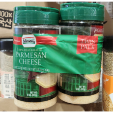 메사나 파마산 치즈 분말 트윈팩, 454g, 1세트