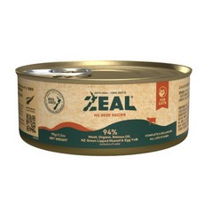 ZEAL 真致鮮肉主食罐 貓 94% 雞肉, 1個, 草飼牛,貓用 90g