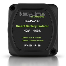 듀얼 배터리 140암페어 전압 아이솔레이터 릴레이 키트 VSR 설정을 위한 감지 12V, 140 AMP Kit
