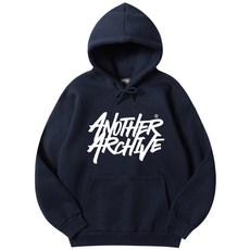 매장정품 어나더 아카이브 ANOTHER ARCHIVE 그래피티 로고 후드티_네이비 TSH9520042 125570