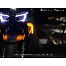 YAMAHA Force 2.0 專用水飾燈 方向燈 日行燈 序列式 閃爍 流水燈, 1個, Force2.0 神隼方向燈,無需加購