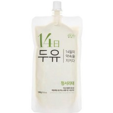 잔다리마을공동체 잔다리 14일 청서리태 두유, 40개, 180ml