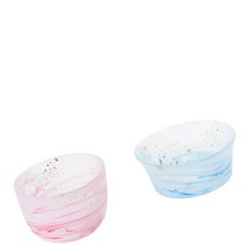 日本津輕 旋轉對杯組 玻璃杯 手工製 清酒杯 茶杯, 1個, 兔波