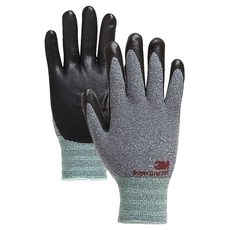 3M 코팅장갑 슈퍼그립200 목장갑 라지, 그레이, 1개