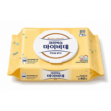 크리넥스 키즈 마이비데티슈 캡형, 40매, 1개