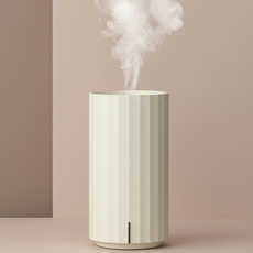 [저소음] 하르린 USB 미니 가습기 LED 무드등 가정용 차량용 초음파 가습기 건조한 사무실 필수템 HL319, 1개, 샌드 아이보리