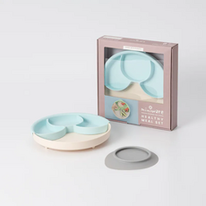 miniware 分隔餐盤組, 香草薄荷藍, 1套