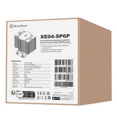 SilverStone 銀欣 XE04-SP6P 4U伺服器散熱器 TR5/SP6腳位適用, 1個