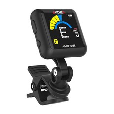 AROMA AT-102 夾式充電式調音器 彩色螢幕, 黑色, 1個