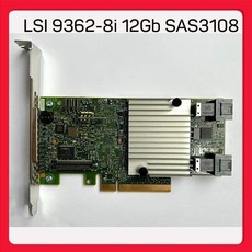 LSI 어레이 카드용 1GB 캐시 9362-8i 12GB SAS3108