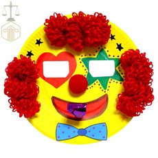 TE 삐에로축제 가면만들기 종이가면 무도회가면