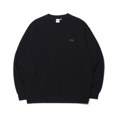 레이피커스 RAYFIKERS 시그니처 스몰 로고 맨투맨 MQ6TU135 BLACK