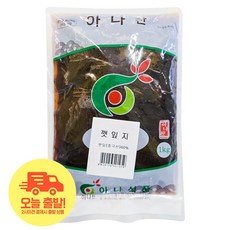 [얌얌마켓] 아나찬 간장깻잎지 반찬 업소용 대용량, 1개, 1kg