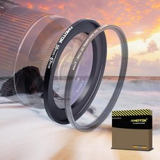 58mm ~ 62mm 카메라 필터 링 모든 58mm 카메라 렌즈와 62mm UV CPL ND 필터 액세서리 및 62mm 렌즈 후드(58-62mm)와 호환 가능, 58mm to 67mm