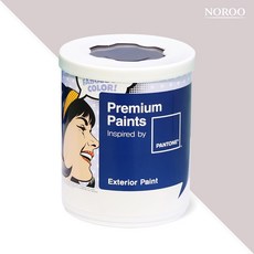 노루페인트 팬톤 실외 벽면 저광 페인트, 13-3804 GrayLilac, 1L, 1개