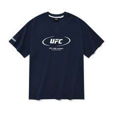 [백화점] UFC SPORT 액티브 빅로고 릴렉스핏 반팔 티셔츠 네이비 U2SSU2306NA 327673