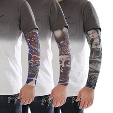 타투 암슬리브 토시 패션 팔토시 남녀공용 컬러 패턴 암커버 enj+30818er