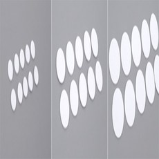 세영마켓 EVA 원형 양면 테이프 10P 자국안남는양면테이프, 10mm