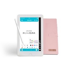 NovaPlus ColorNote 全彩智慧手帳『電子筆記』送觸控手寫筆與皮套, ColorNote (主機+粉皮套+筆)