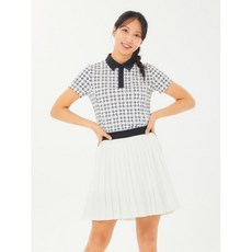 볼빅 여성 골프 나일론 프린트 카라 티셔츠 VLTSN592_BK 3071463