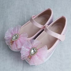 달콩슈 여아용 쉬폰 큐빅 EVA 메리제인 구두 DKS613