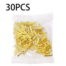 도킹 터미널 U형 탭 453 전기 케이블 커넥터 이중 30/50/ 00/200pcs, 30개, 단일