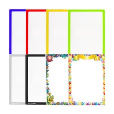 포켓패드 A4 메모판 탈부착 안내판 연두, 1개