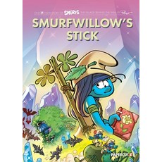 (영문도서)The Smurfs Village Vol. 5: Smurfwillow's Stick Hardcover, Papercutz, English, 9781545823729
