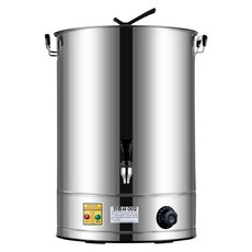 온도조절 대용량 중탕기 업소용 국물통 워머 약탕기, 40L 수전 온도조절