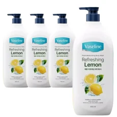 바세린 바디워시 레몬리프레싱 900ml 4개, 1개