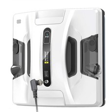 HOBOT 擦窗機器人2S 雙超聲波噴霧 智能清潔 玻璃清潔, 白色, HOBOT-2S