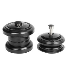 자전거 헤드셋 베어링 수리 부품 세트 2개입 ye2+7702KZ, A형 44mm, 블랙 2p