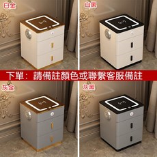 智能無線充電梳妝台 - 簡約多功能公主化妝桌 (含化妝鏡), 智能收納櫃,100CM