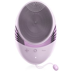 COSLUS 듀얼 밀도 브러시 T존 & U존 맞춤 세안 진동클렌저, 라벤더, FBS01