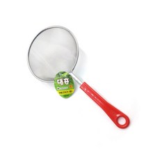 AN 건지기 채망 스텐 거름망 뜰채 손잡이 중형 15cm, 1개