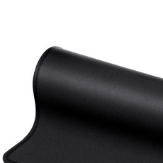 加厚細布滑鼠墊 長形電腦桌墊, 1個, 大型鼠墊(90*40CM), 黑