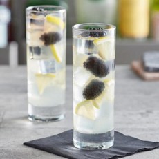 잔 홈 데일리 바 유리 컵 맥주 내열 하이볼 유리, 1개