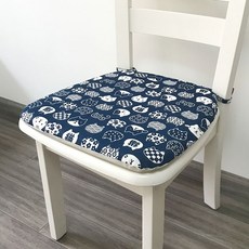 日式棉麻椅墊 餐椅墊 馬蹄形座墊 家用四季通用椅子坐墊