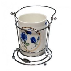 장미 디자인 수저 꽂이 주방용 수저 정리 보관 케이스 986000ea (개), 본상품