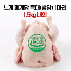노계 폐계닭 chicken (특 생닭) 3마리 (마리당 1.5kg내외), 3개, 1.5kg