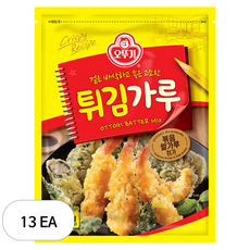 오뚜기 튀김가루, 2kg, 13개