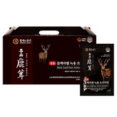 황제의품격 블랙라벨 녹용 즙 진액 70ml 1박스, 2.1L