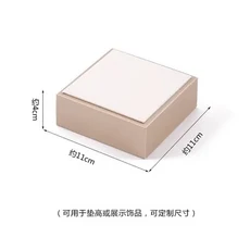 샴페인 화이트 디스플레이 케이스 목걸이 랙 하이 엔드 옥 보석 소품 카운터 크리스탈 전시 스탠드, 02 B012