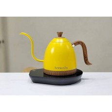 Brewista 600ml 細長嘴可調溫不鏽鋼電熱水壺, 巴西黃