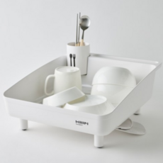 한샘 식기 건조대, 1단, ALL WH화이트, 2개