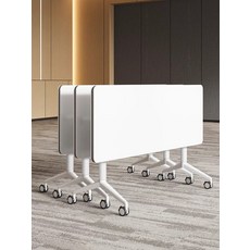 회의실 책상 데스크 접이식 사무실 테이블 단체 주문 배송비 포함, AB_180x50 25mm 테이블