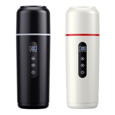 車家兩用燒水杯 智能溫控 316不鏽鋼內膽 500mL大容量, 車載燒水杯【USB保溫-象牙白】12V24V通用